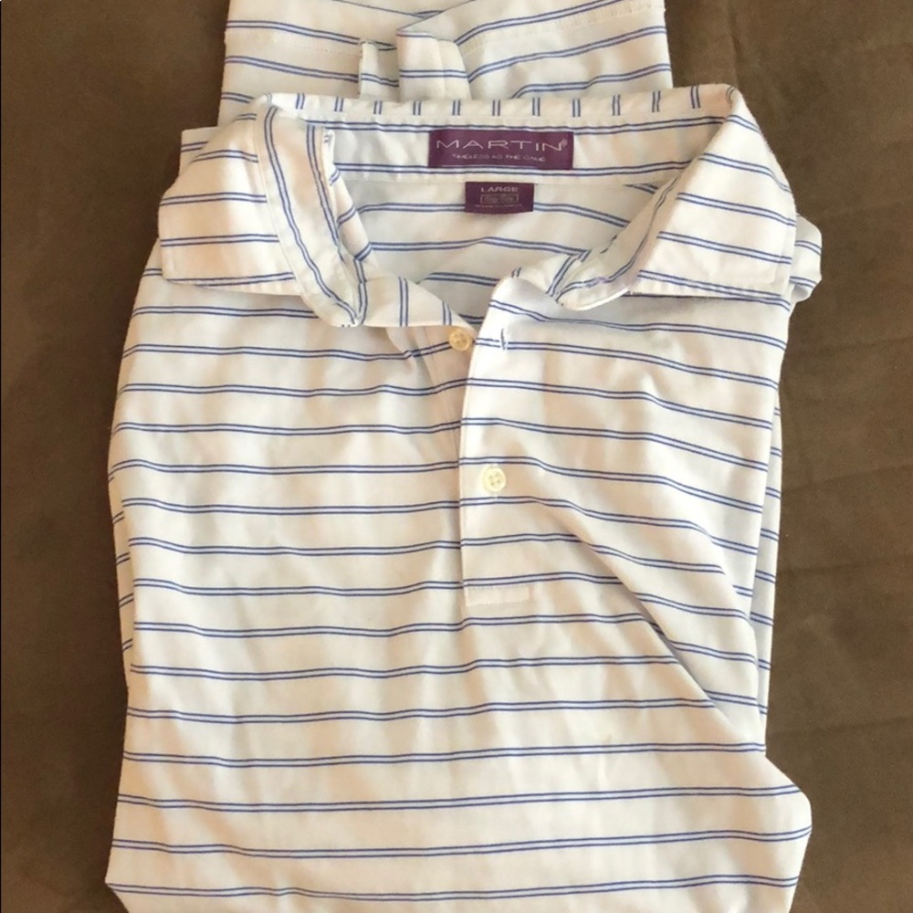 Striped polo